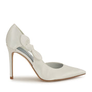 Fhalon Bow d'Orsay Pointy Toe Pumps