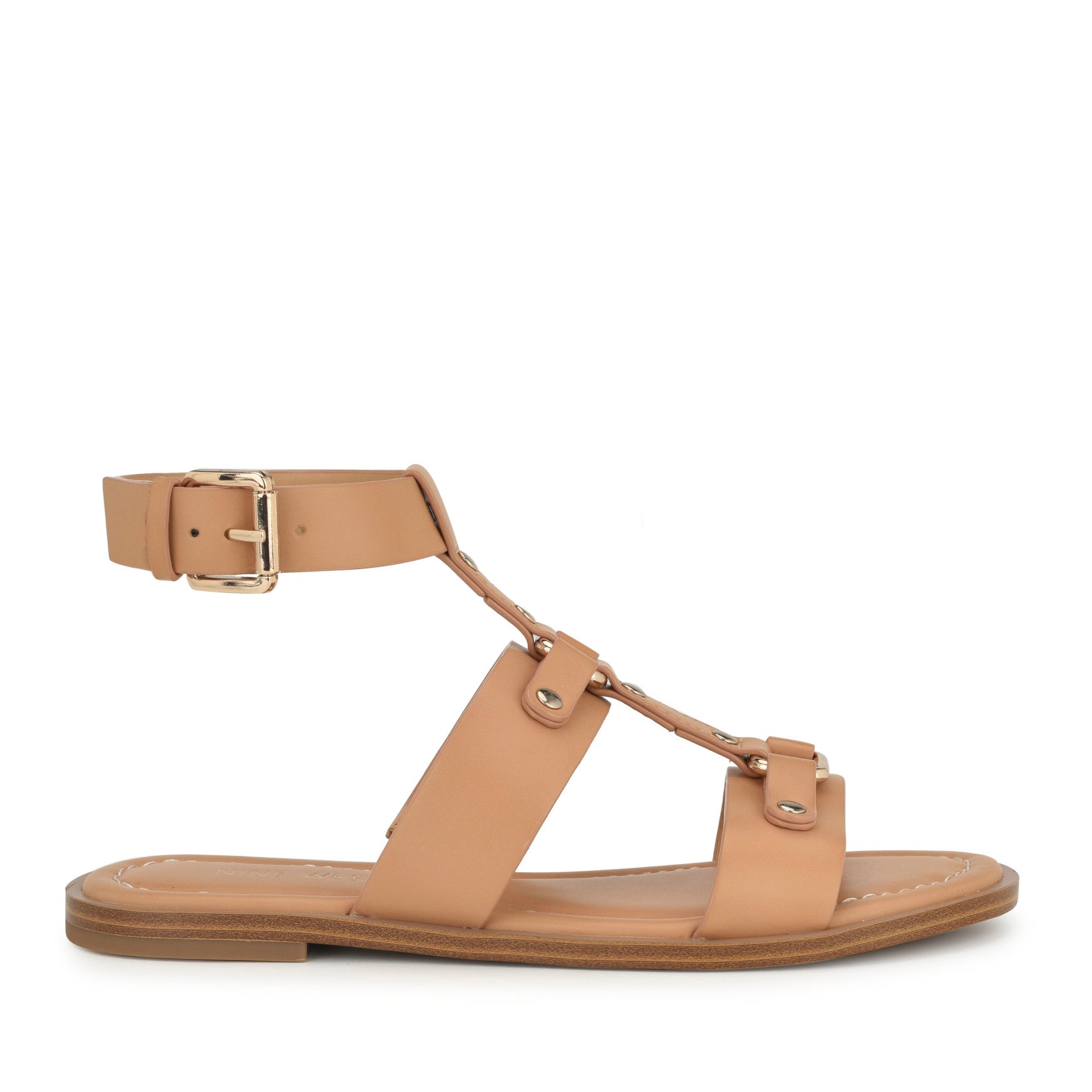 Jouise Ankle Strap Flat Sandals