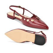 Harra Cutout Slingback Flats