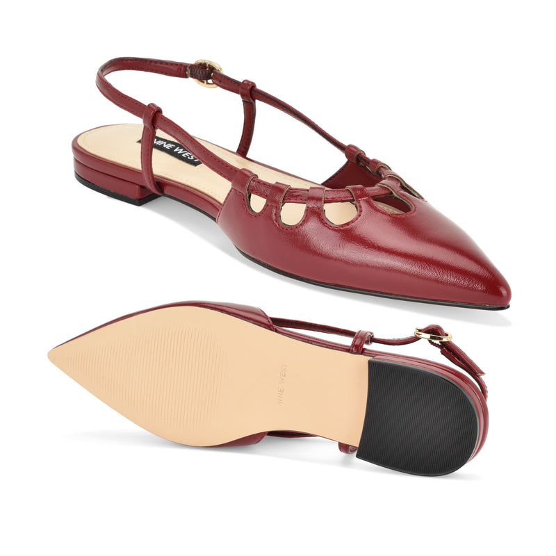 Harra Cutout Slingback Flats