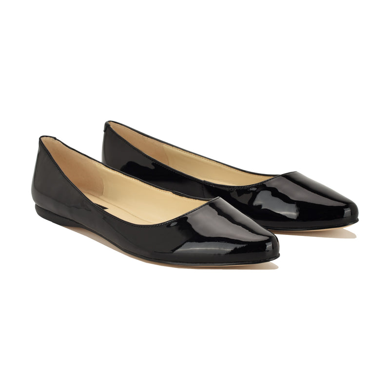 Speakup Almond Toe Flats