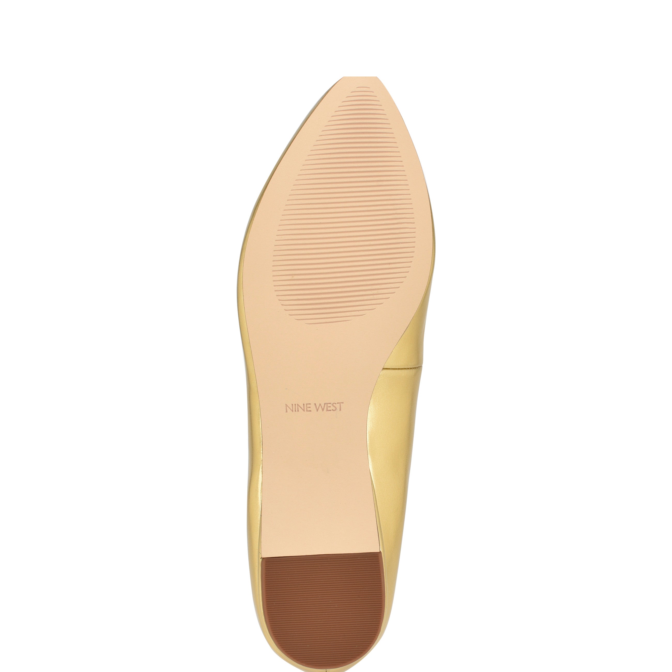 Nine west clearance almond toe flats