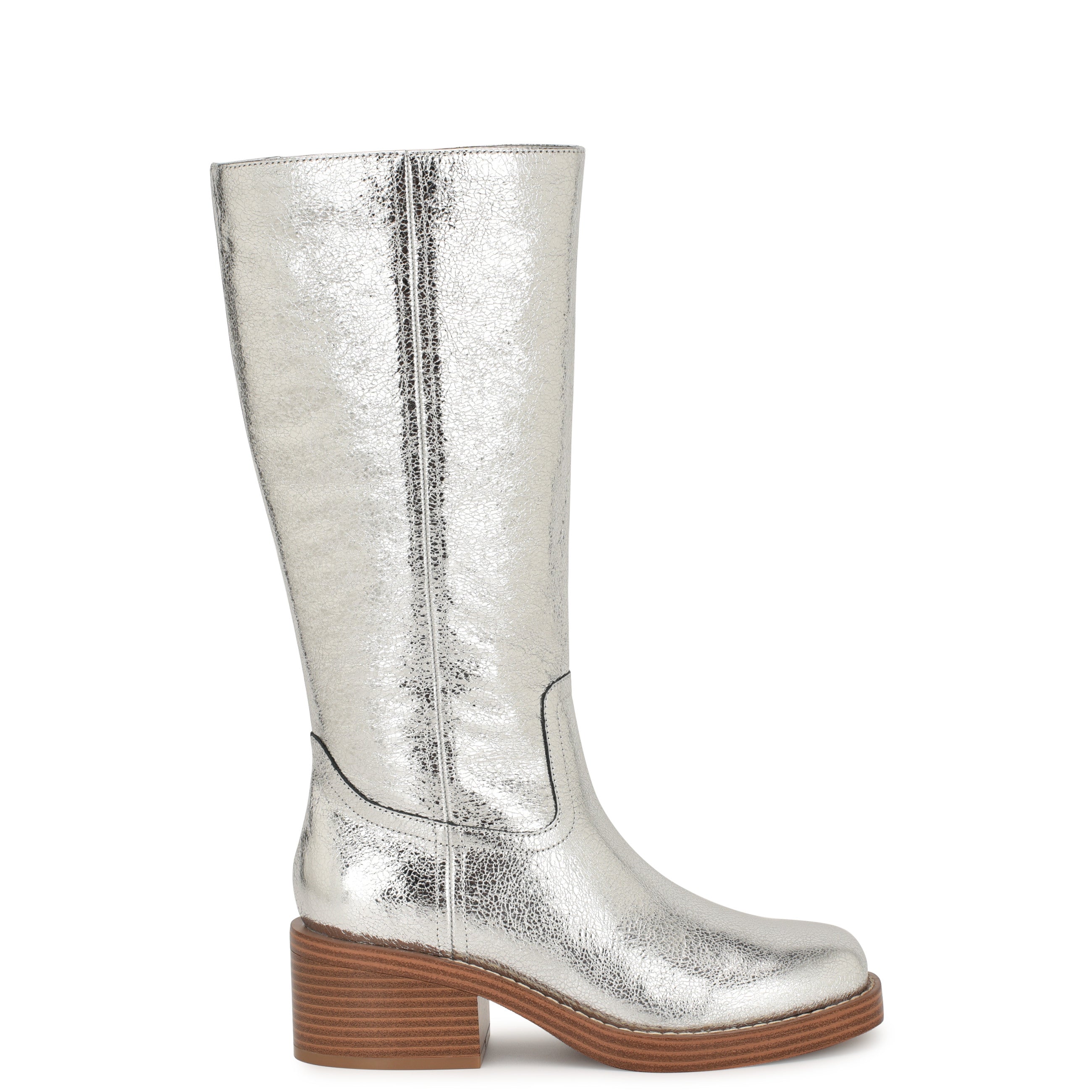 Broklyn Square Toe Casual High Shaft Boots