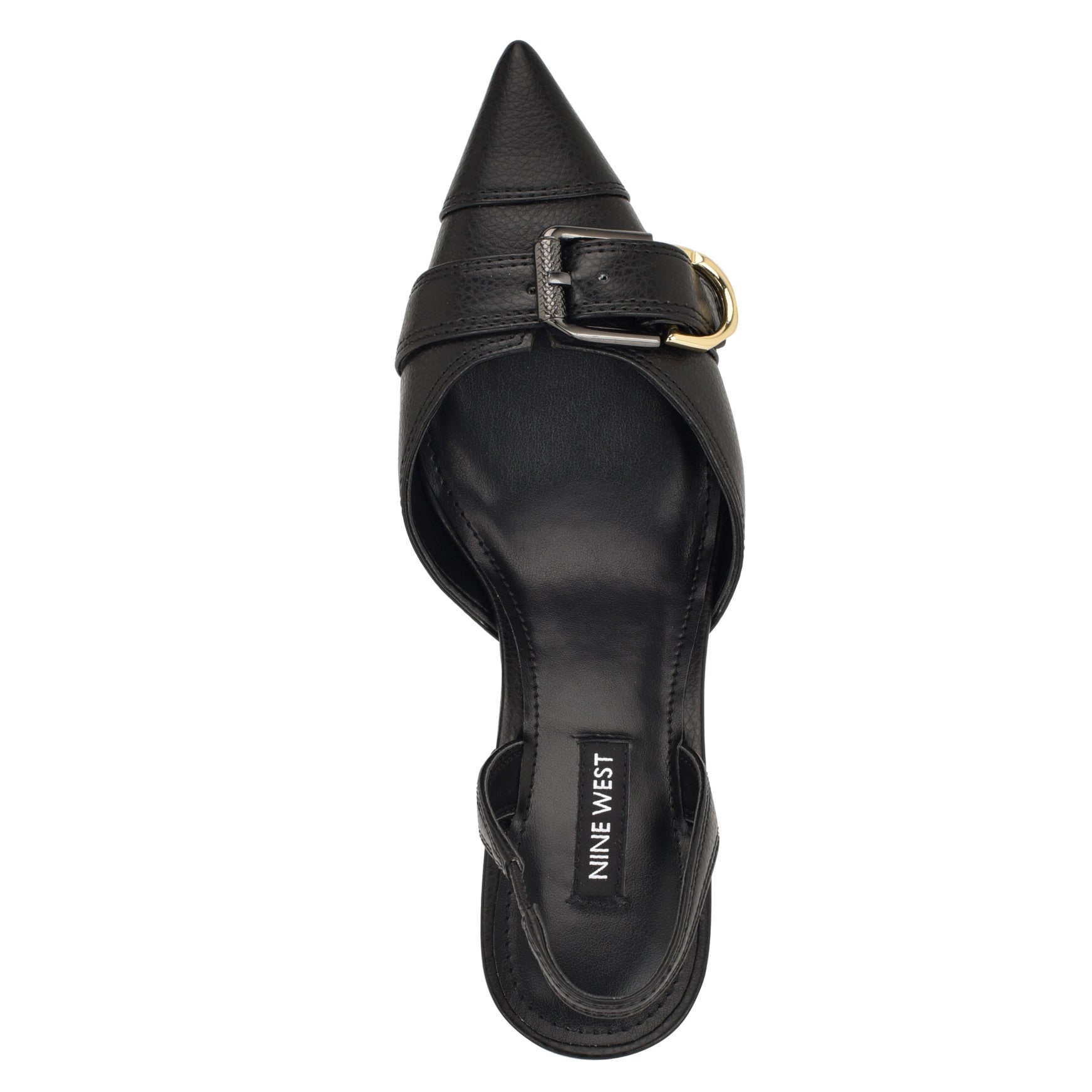 Patsie Buckle Slingback Pumps