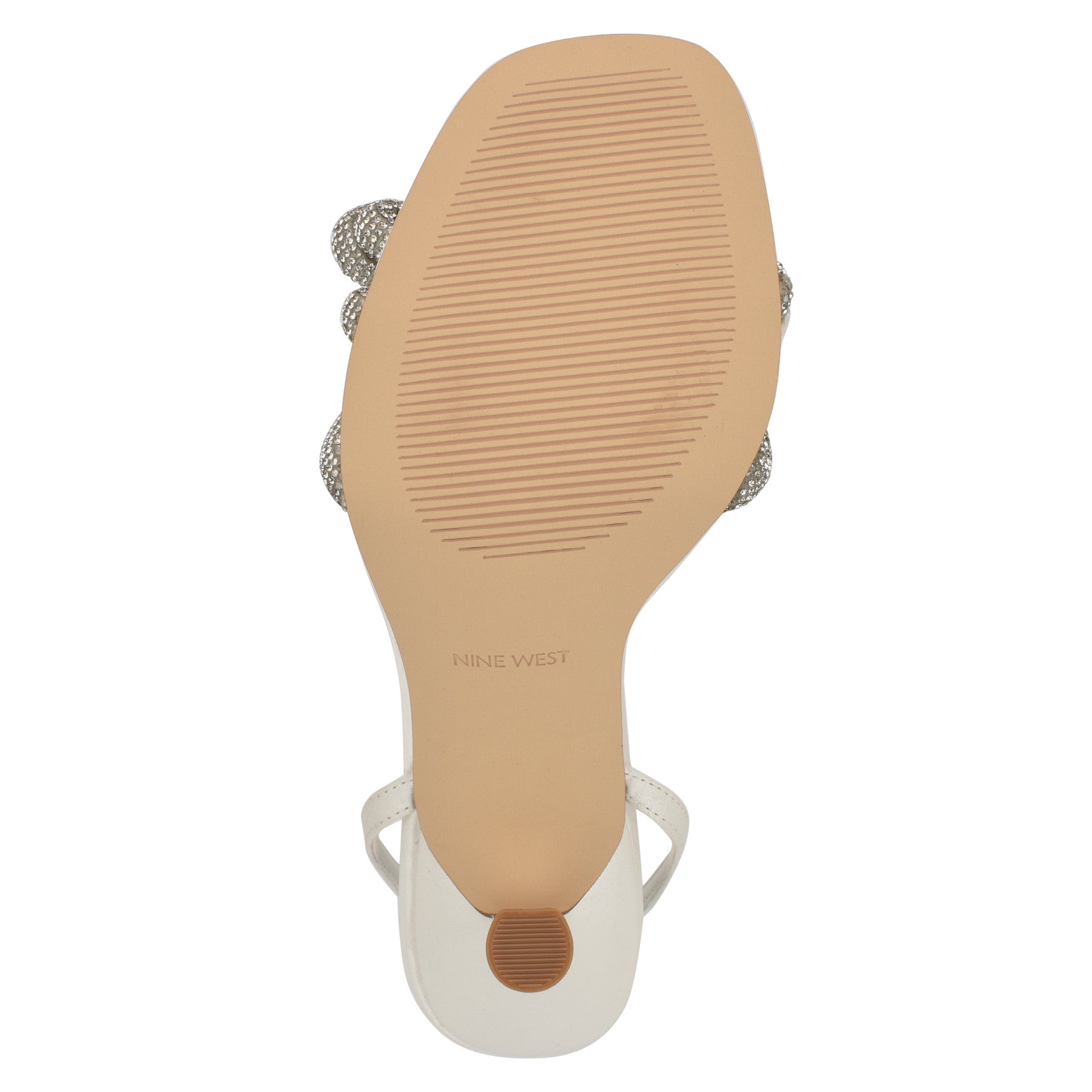 Ivid Rhinestone Bow Sandals