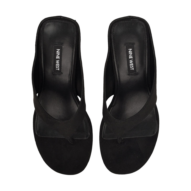 Jadde Thong Wedge Sandals
