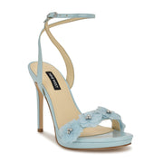 Lovely Flower Platform Sandals