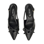 Lyrical Bow Slingback Pumps