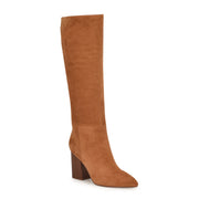 Peachey Leather Heeled Boots