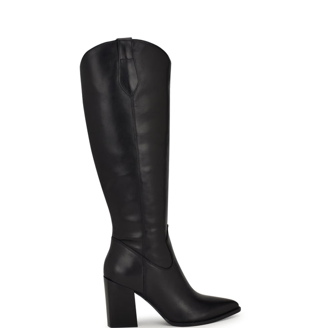 nine west Hollin Ankle Leather Booties on Sale | Shoes