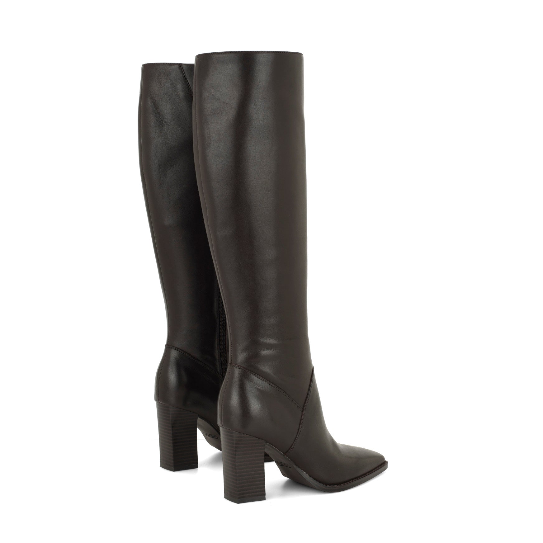 Zetta Leather Knee High Boots