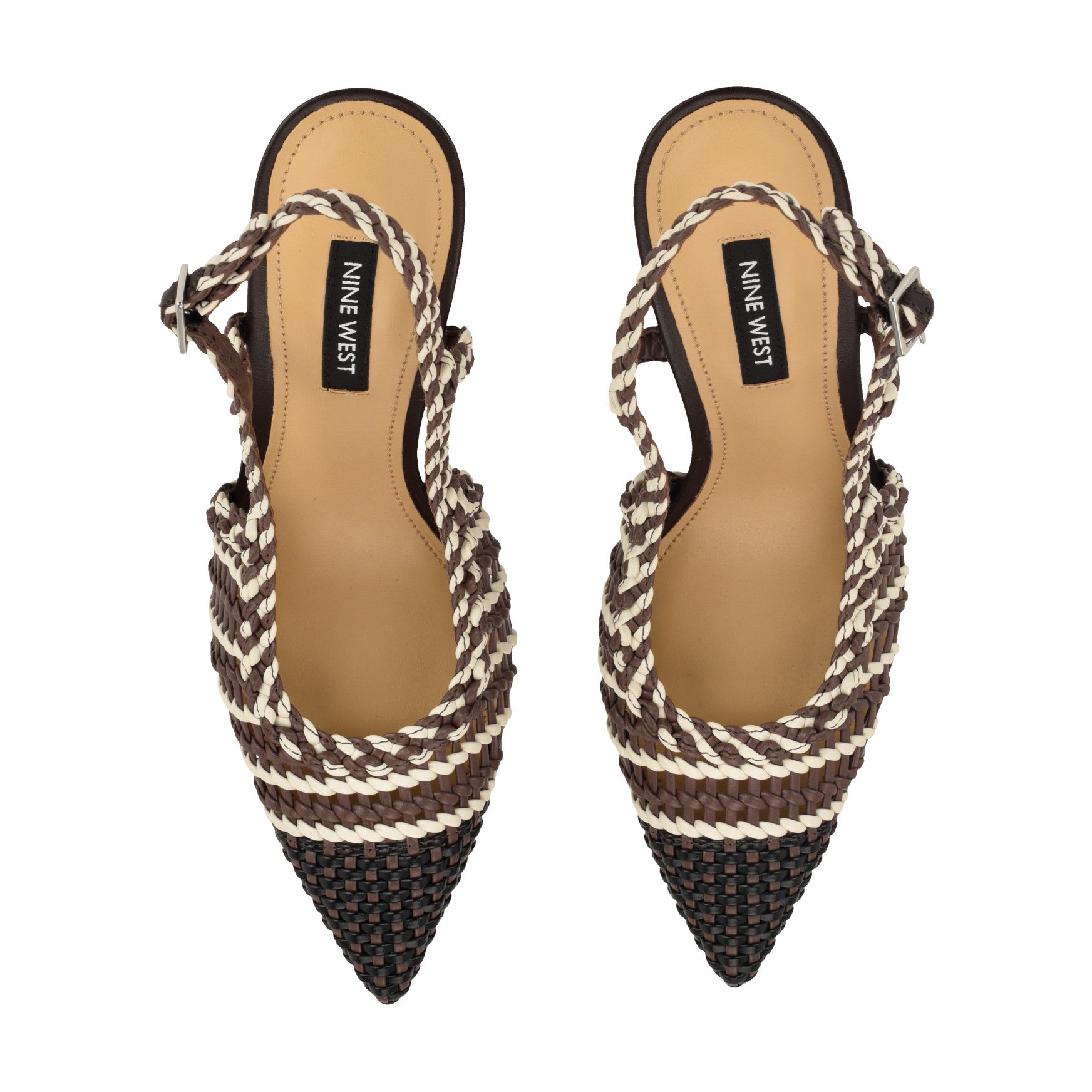 Fresky Woven Slingback Pumps