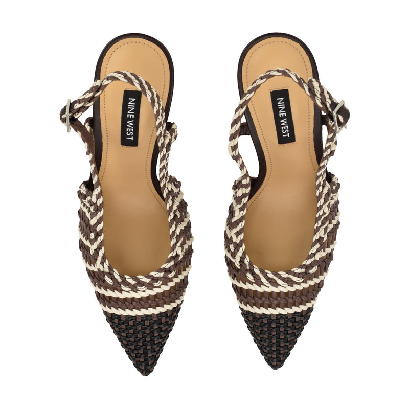 Fresky Woven Slingback Pumps