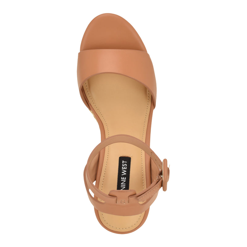 Nine West Hanlow Women's Dress Sandals Light Natural : 7.5 M Nine West Hanlow Women's Dress Sandals Light Natural : 7.5 M