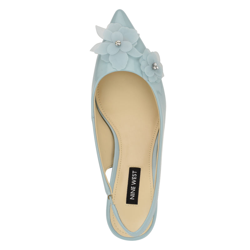Recca Flower Slingback Pumps