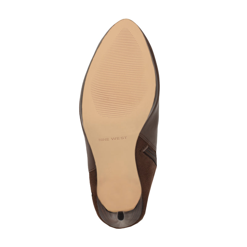 Quizme Wide Calf Platform Leather Boots