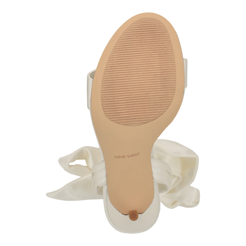 Mmonroe Ankle Wrap Satin Sandals