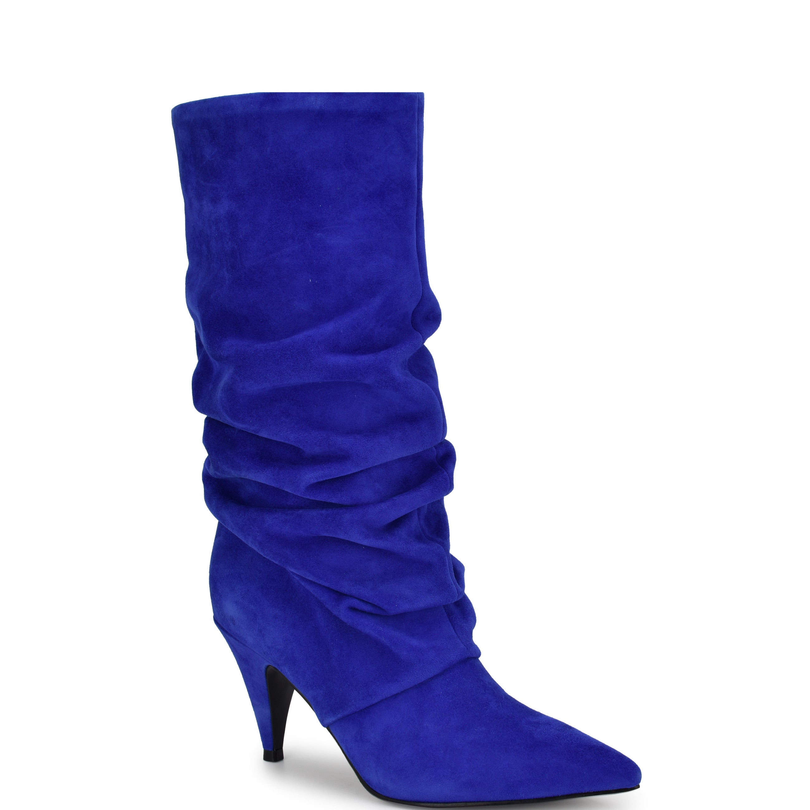 Velvet Nine West Navy Blue Boots Nine West Blue Suede Booties Online