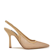 Jermain Mesh Slingback Pumps