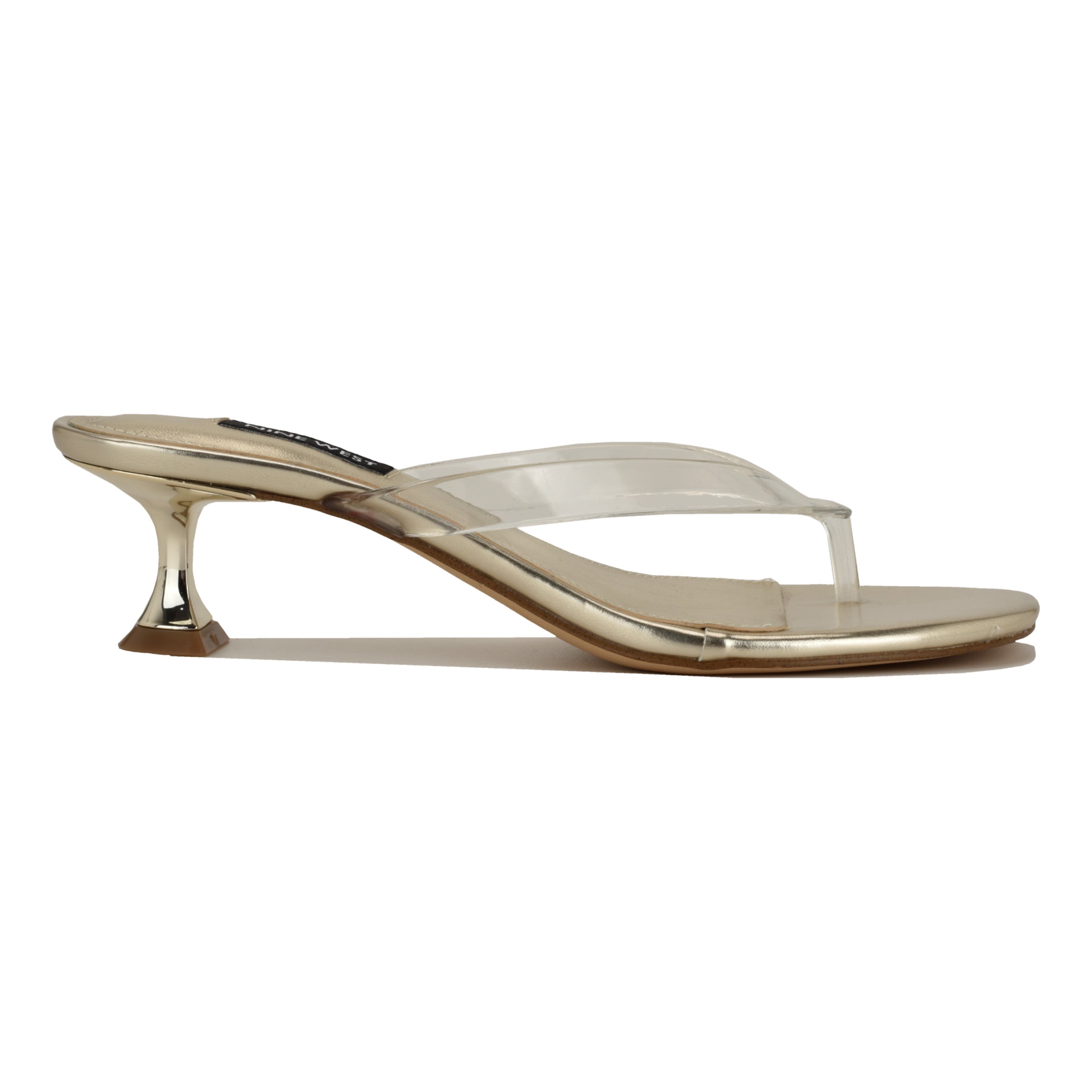 Crisee Heeled Jelly Thong Sandals