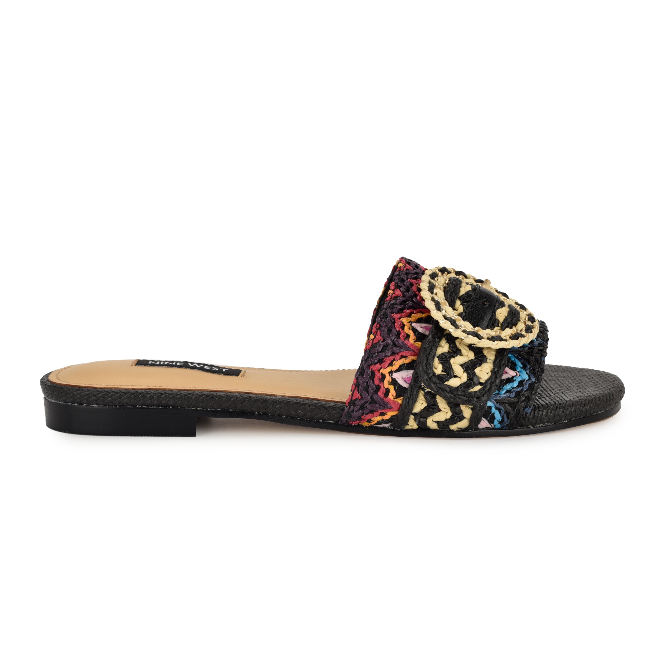 Hohana Flat Slide Sandals