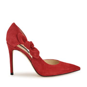 Fhalon Bow d'Orsay Pointy Toe Pumps