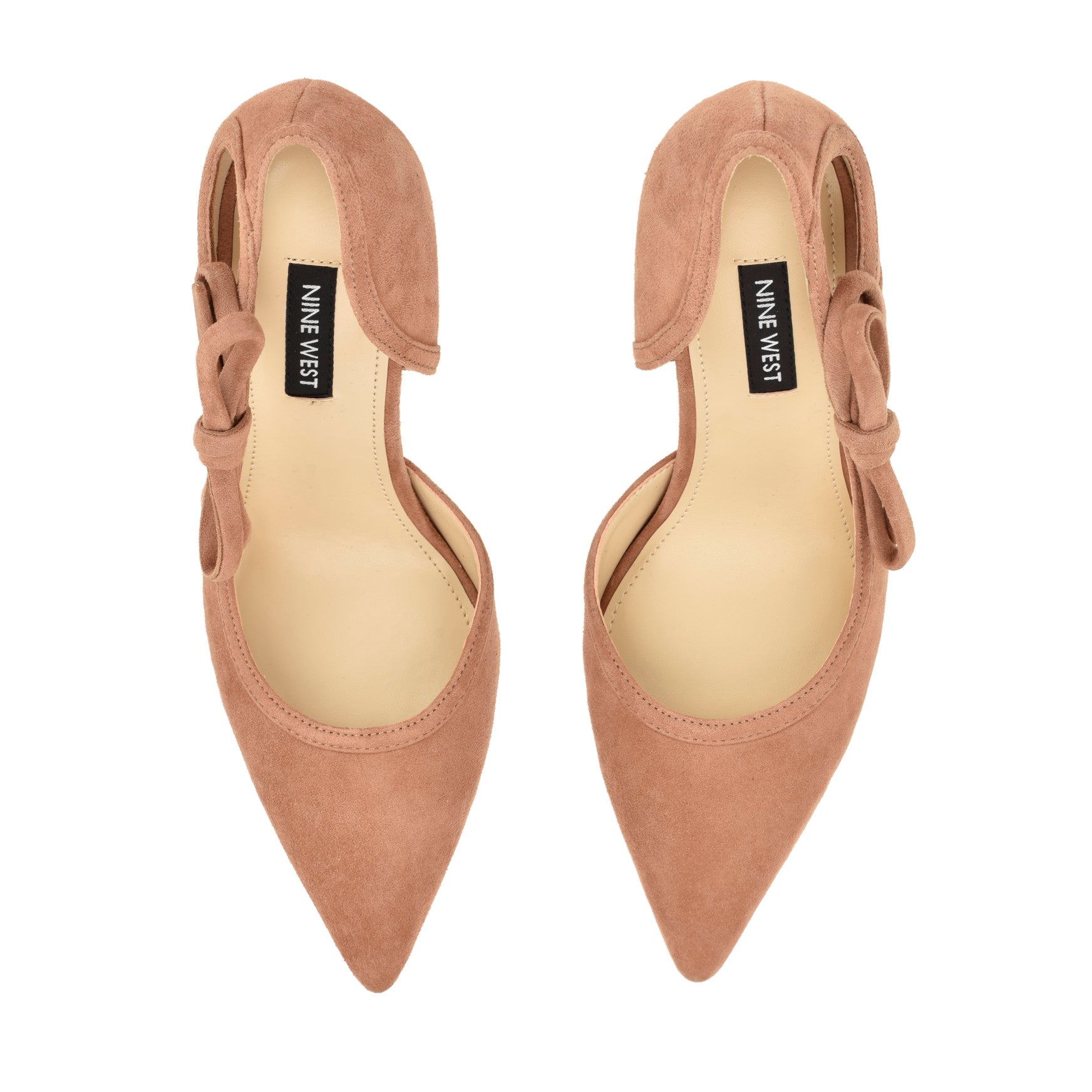 Famila Leather Bow d'Orsay Pumps
