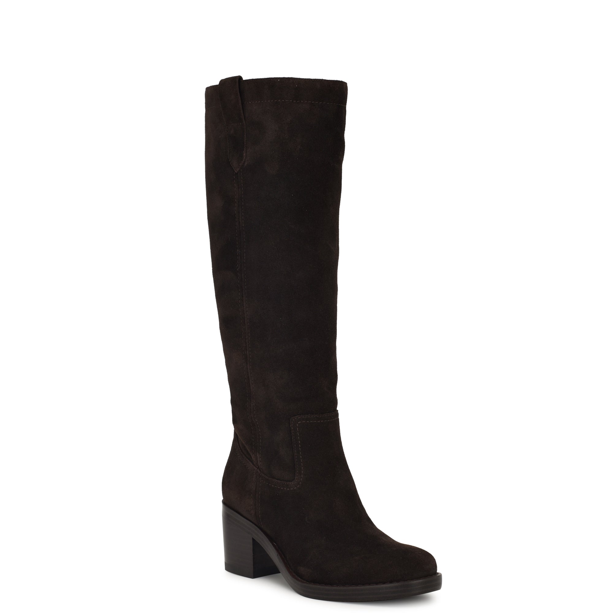 Hecee Block Heel Tailored Boots