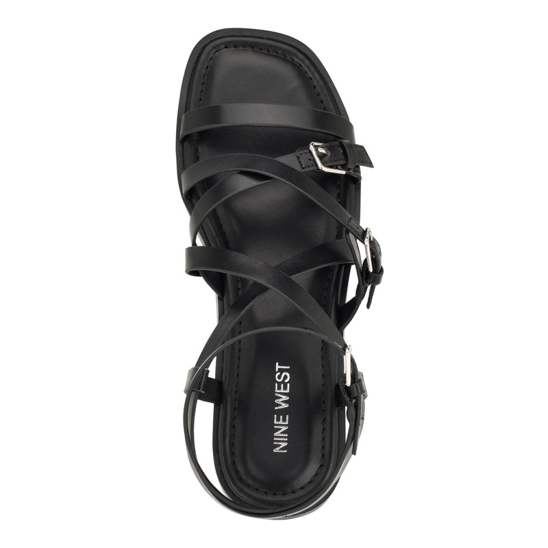 Rulen Flat Strappy Sandals