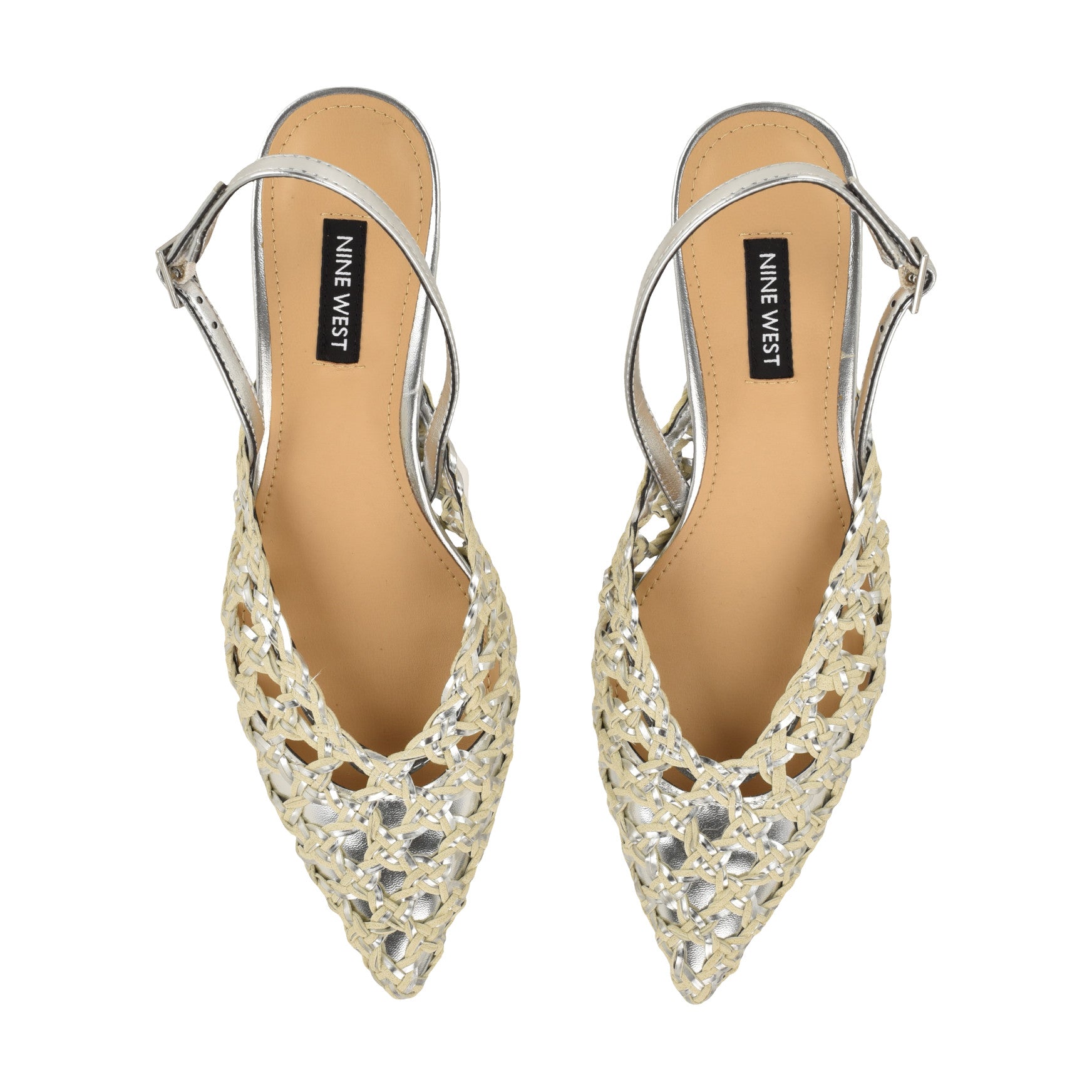 Randela Woven Slingback Pumps