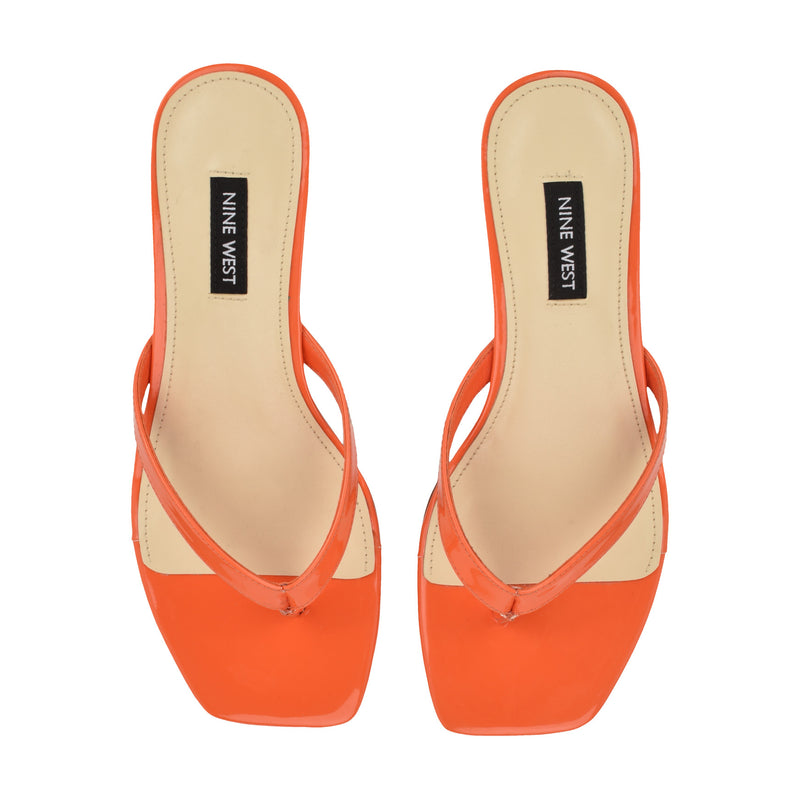 Cassa Thong Kitten Heel Sandals