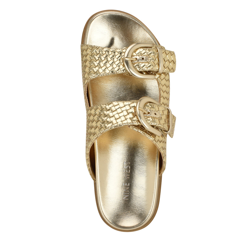 Tindy Woven Footbed Sandals