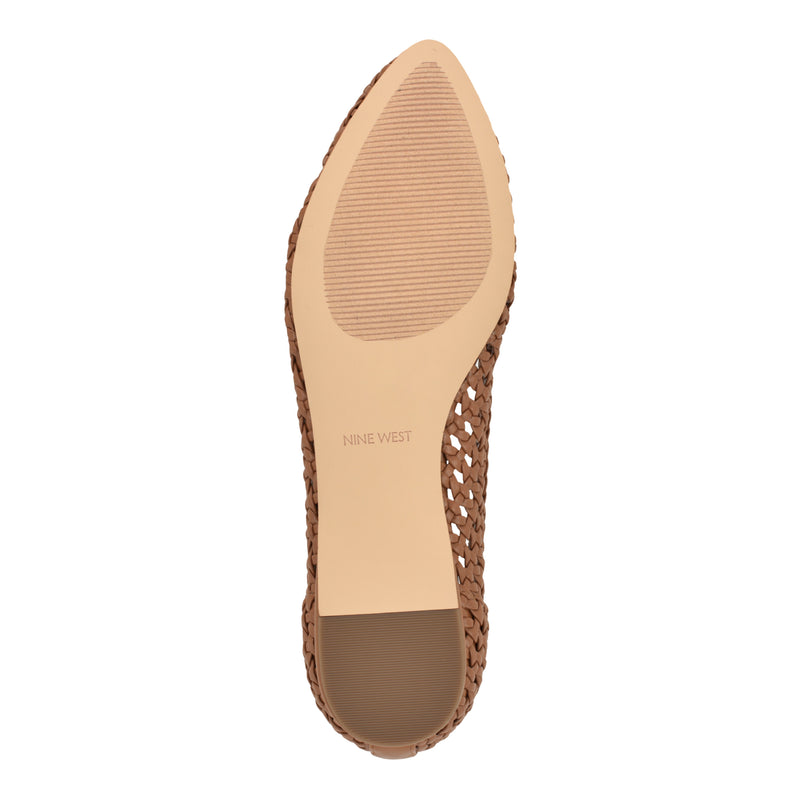 Speakup Almond Toe Flats
