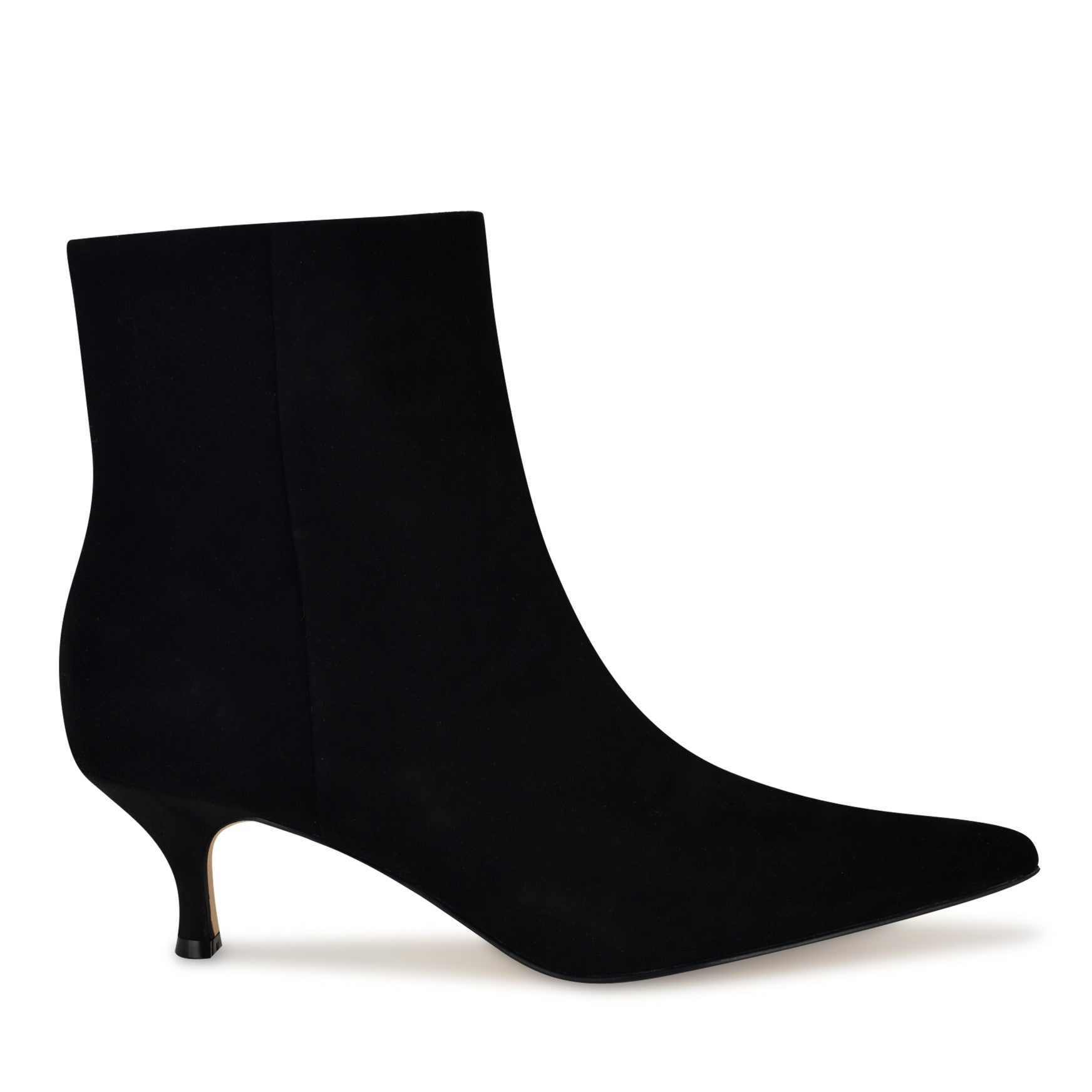 Nine West Women's Symba Dress Ankle Leather Booties Suede (Size 9.5) Medium Width