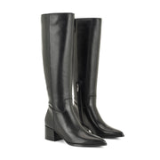 Bridgit Wide Calf Leather Boots