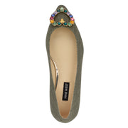 Hearts Pointy Toe Flats