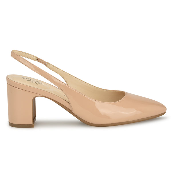 【NINE WEST】Sinead 9x9 ブロックヒール スリングバック Nine West Women's Sinead 9X9 Block Heel Slingback Dress