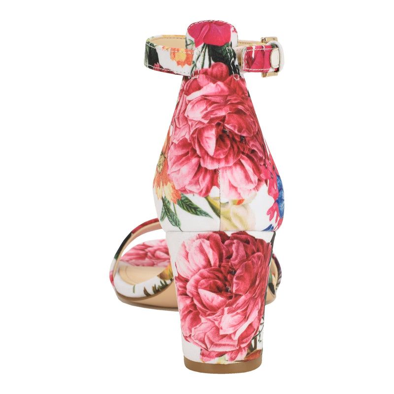 Pruce Ankle Strap Block Heel Sandals