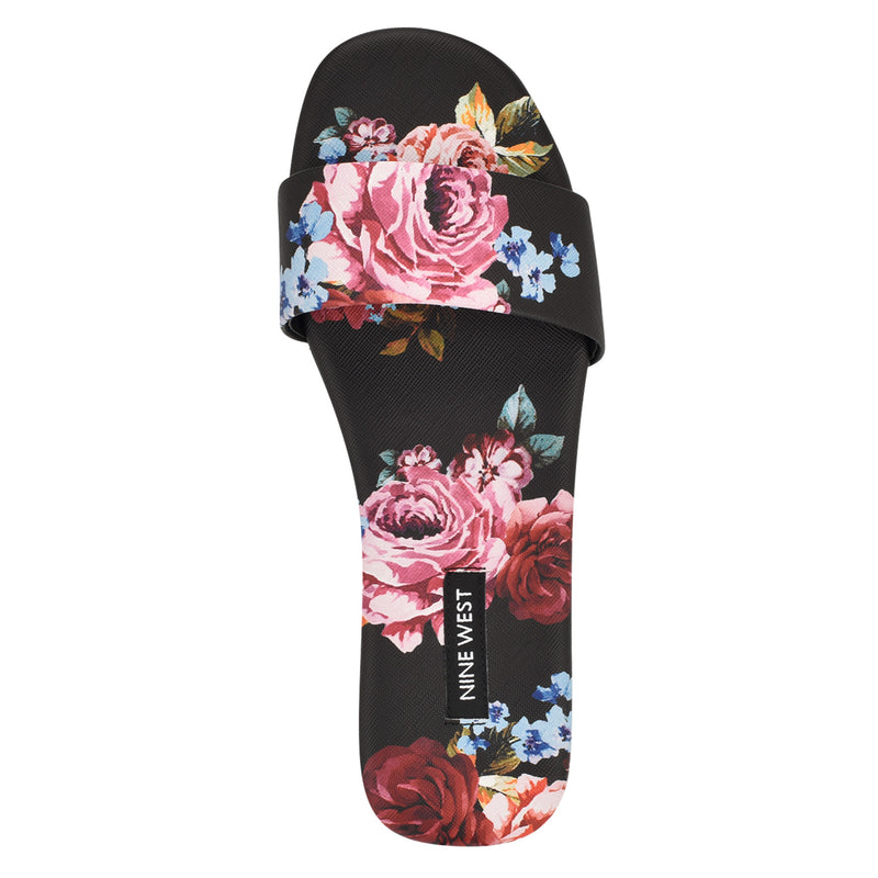 Lolipop Flat Slide Sandals