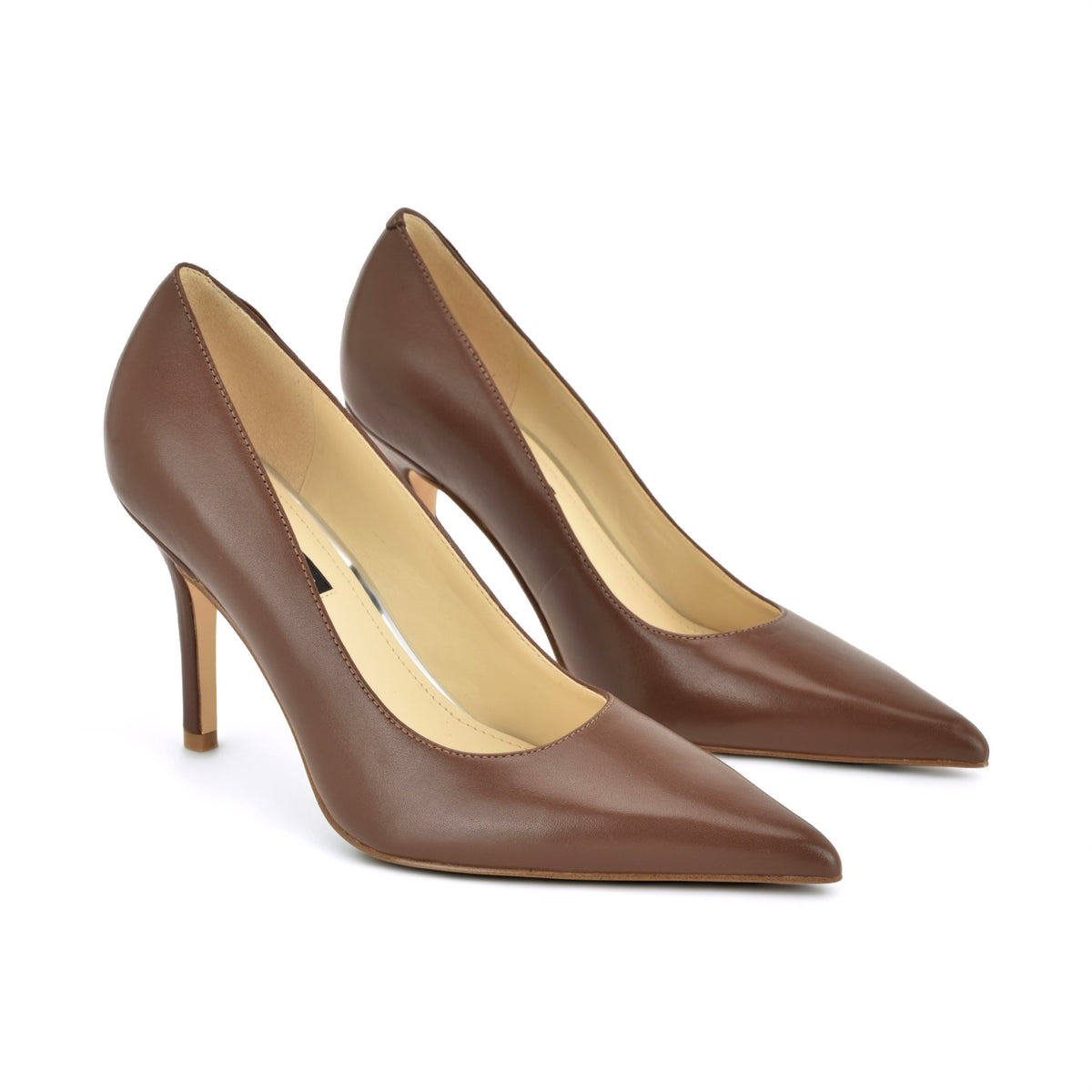 Gemmha Leather Pointy Toe Pumps