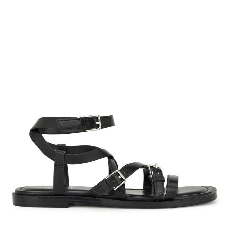 Rulen Flat Strappy Sandals