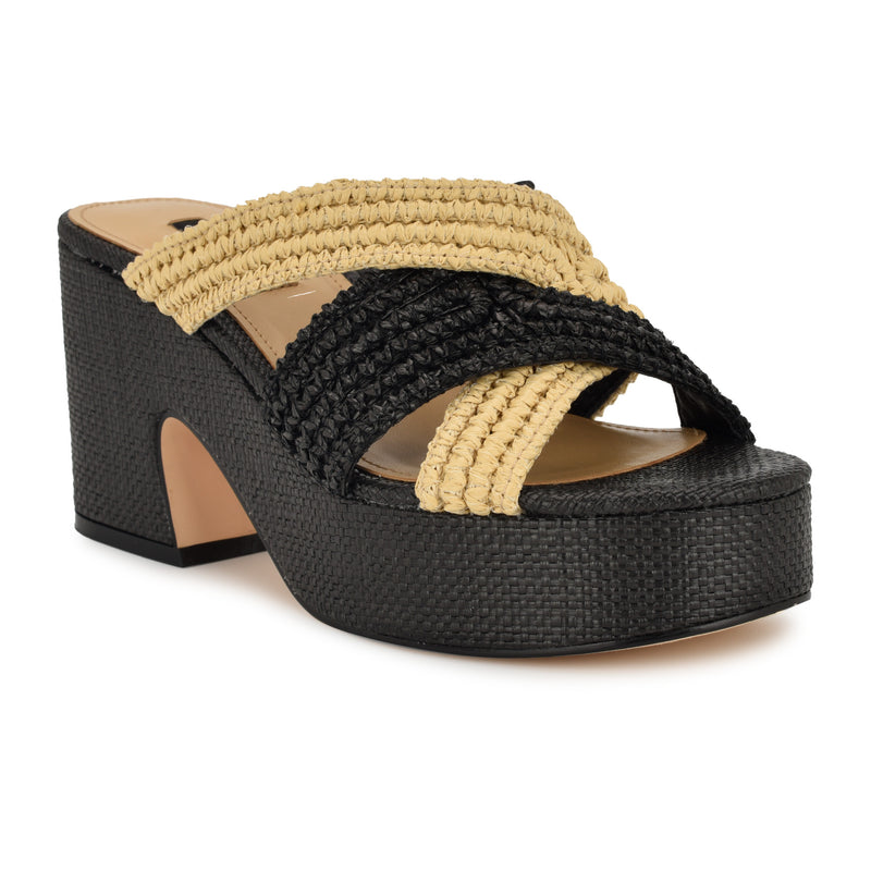 Bemay Platform Slide Sandals