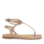 Norta Ankle Wrap Thong Sandals