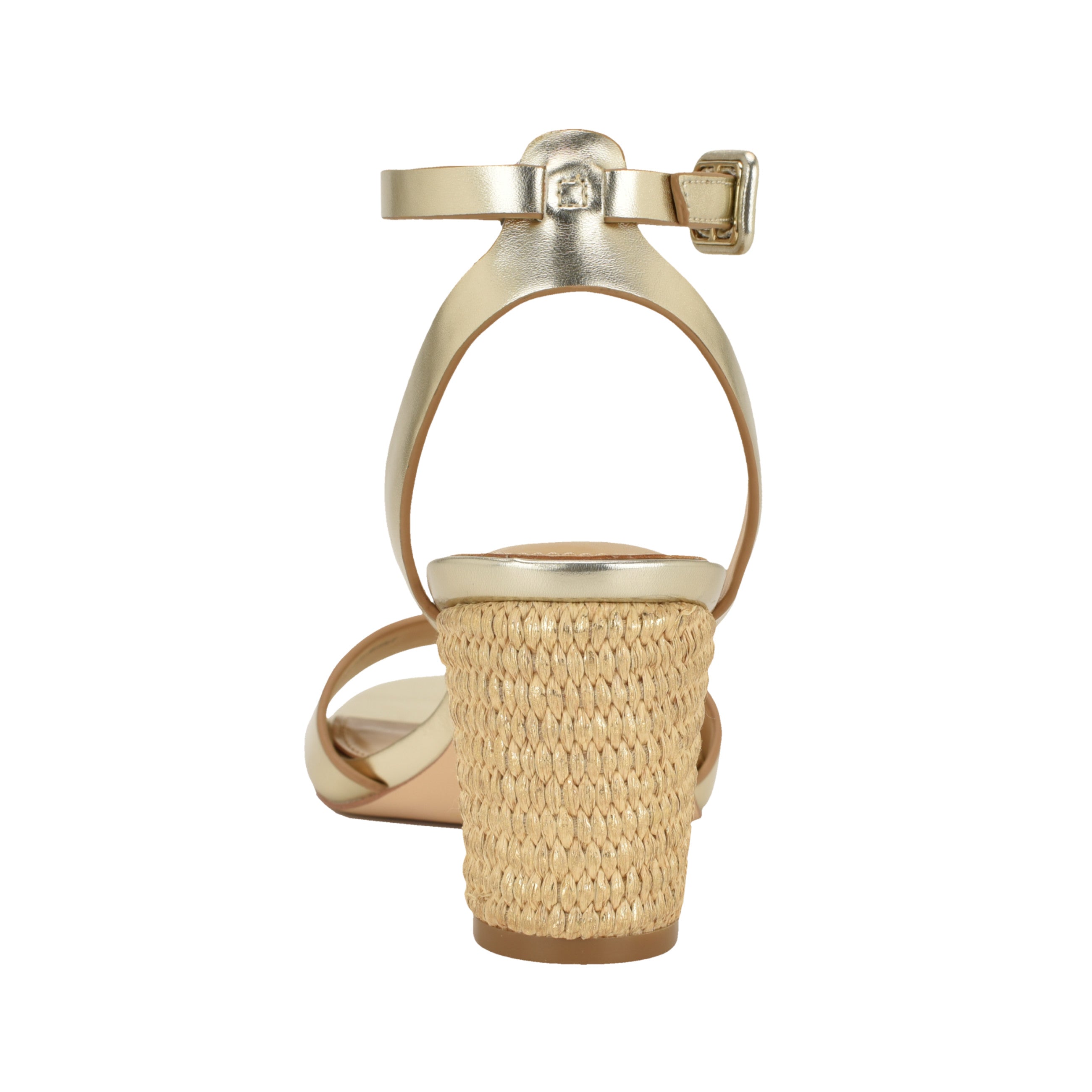 Women's Pheba Ankle Strap Tailored Sandals - Platino | Nine West