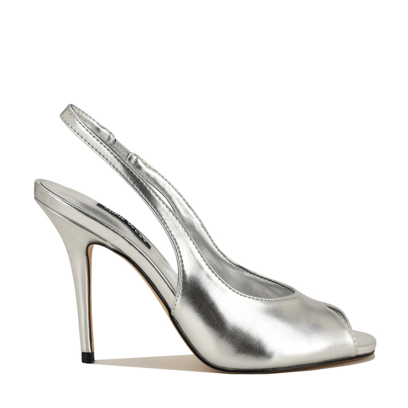 Pretta Peep Toe Slingback Pumps