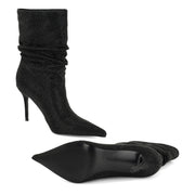 Glamsta Rhinestone Slouch Booties
