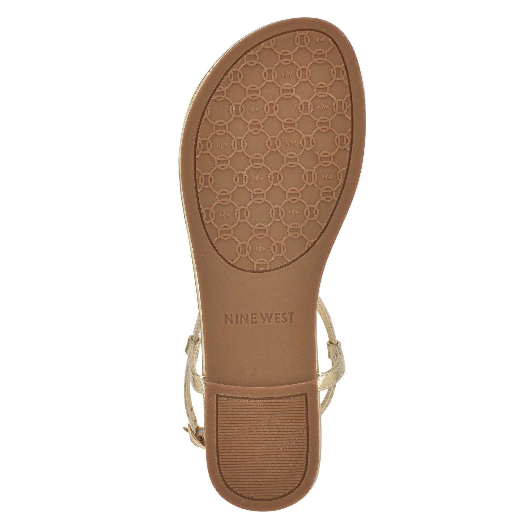 Women's Beriah Flat Thong Sandals - Platino | Nine West