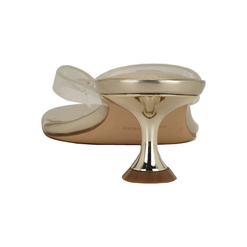 Crisee Heeled Jelly Thong Sandals