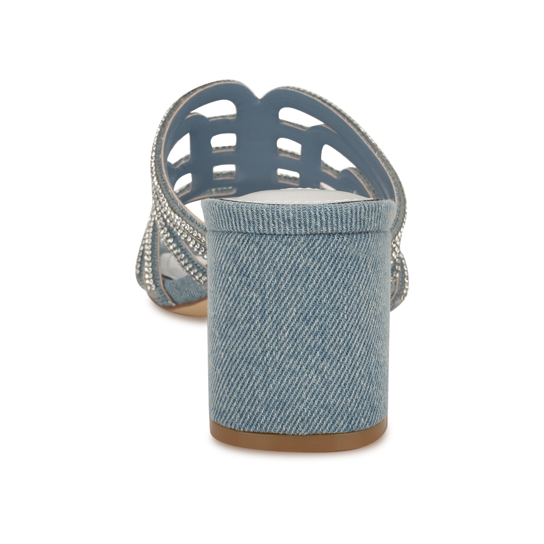 Grassa Block Heel Embellished Sandals