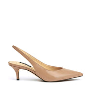 Cassy Kitten Heel Slingback Pumps